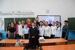 Урок мужества прошел в лицее  1 имени М.В. Карамаева города Горно-Алтайска